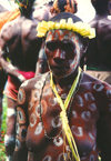West Papua / Irian Jaya - Owus village: woman - photo by G.Frysinger