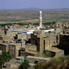 Shibam, Hadhramaut Governorate, Yemen : Mosque in the old walled city - UNESCO World Heritage Site - photo by W.Allgower