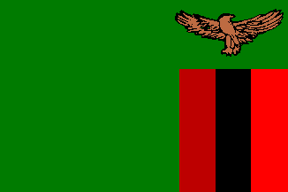 Zambia / Zambie / Zambija / Sambia - flag