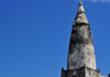 Stone Town, Zanzibar, Tanzania: conical-shaped minaret of the Mnara Sunni mosque - Mskiti wa Balnara - Malindi Minaret Mosque - Malindi area - UNESCO World Heritage Site - photo by M.Torres