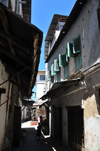 Stone Town, Zanzibar, Tanzania: one more alley in the labyrinth - Soko Muhogo area - photo by M.Torres