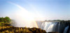 Zimbabwe - Victoria Falls - Mosi-oa-tunya, Matabeleland North province: rainbow - photo by W.Allgwer